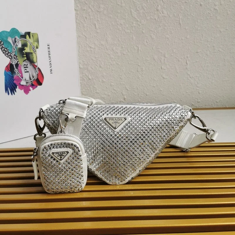 Prada crossbody bags with a keychain holder for practicalityWhimsy Finds - Prada Bags - 625