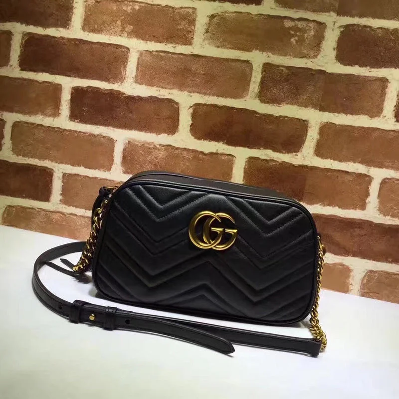 Women Gucci crossbody bags with a woven leather strapWF - Gucci Bags - 3138