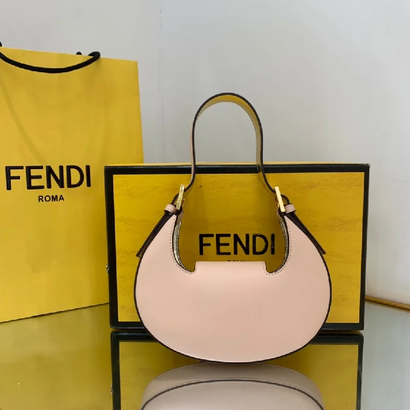 Fendi tote bags with a double - handle and shoulder - strap option for versatile carryingFendi Luxury Bag - FED - 243