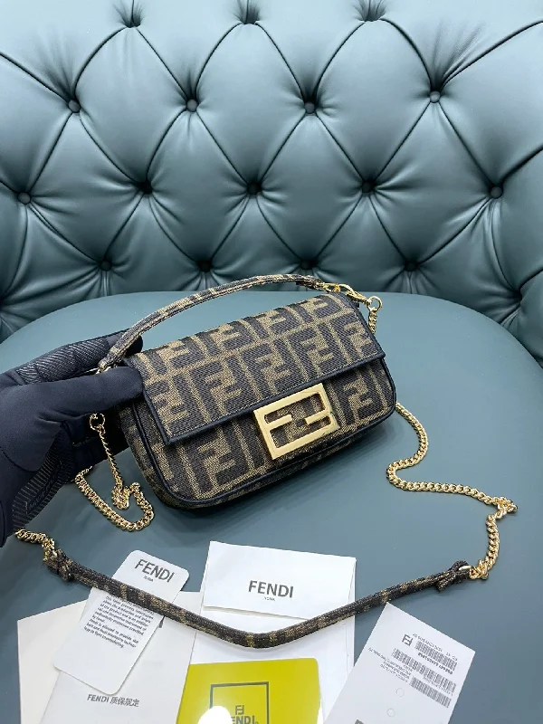 Fendi crossbody bags with a detachable wallet on chain for a hands - free wallet optionFendi Luxury Bag - FED - 216