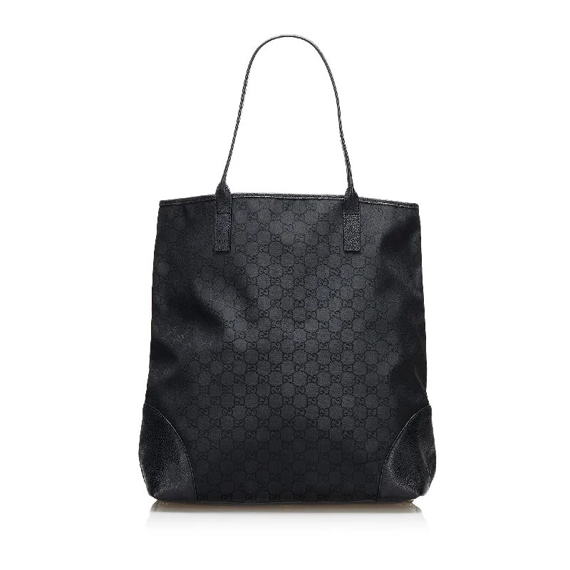 Gucci handbags for women with a metal - framed claspGucci GG Nylon Tote Tote Bag