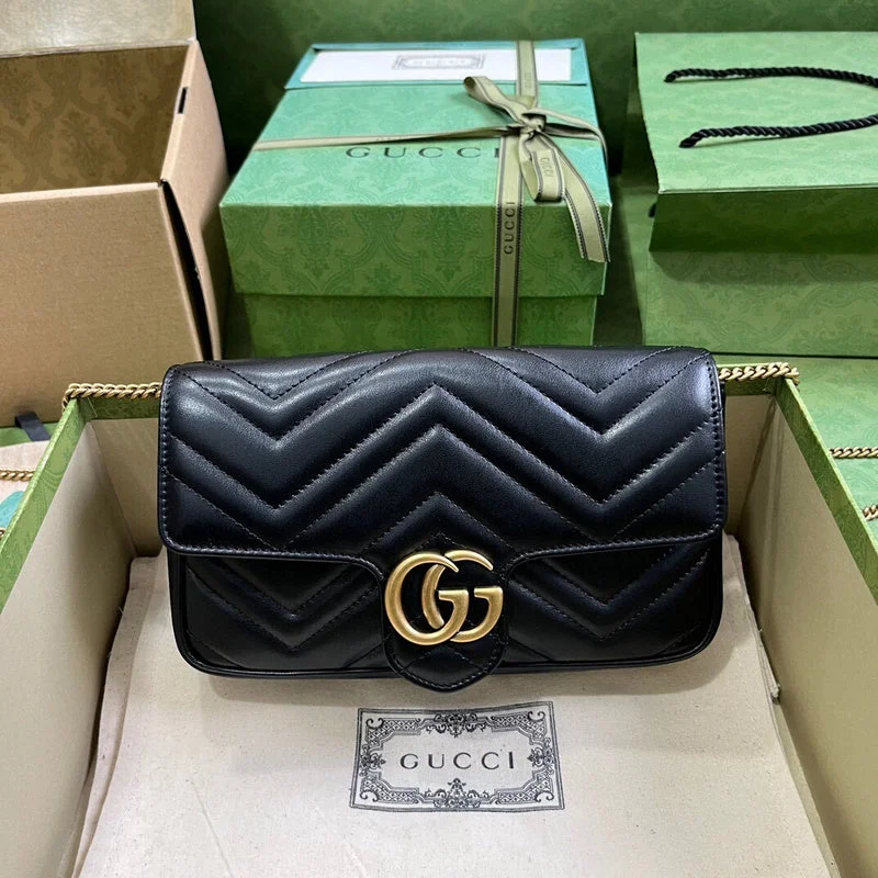 Women Gucci Sylvie bags with a detachable ribbon detailBC - GUCCI BAGS - 205