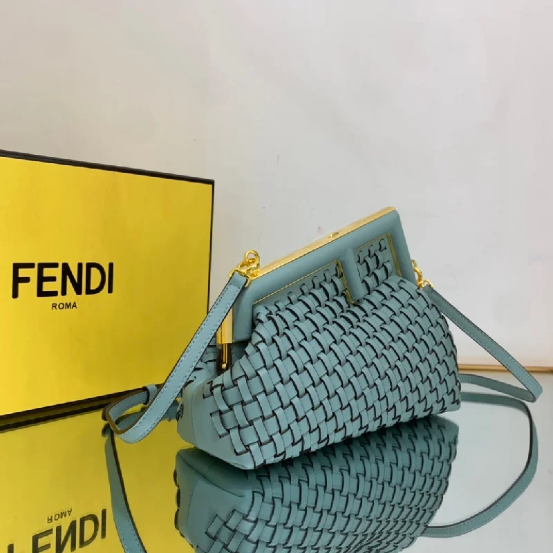 Ladies Fendi shoulder bags with a tassel - decorated zipper for added charm and styleFendi Luxury Bag - FED - 143