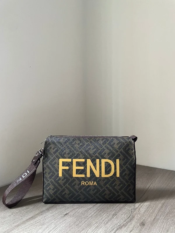 Fendi tote bags with a self - cleaning interior lining for easy maintenanceFendi Luxury Bag - FED - 123