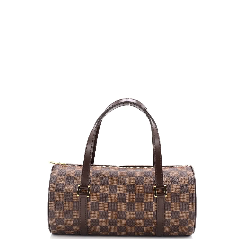 Louis Vuitton bags with a detachable mirror inside for on - the - go touch - upsPapillon Handbag Damier 26