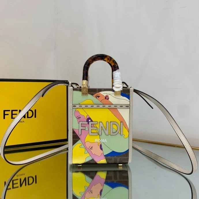 Ladies Fendi handbags with a detachable wallet insert for added convenienceFendi Luxury Bag - FED - 235