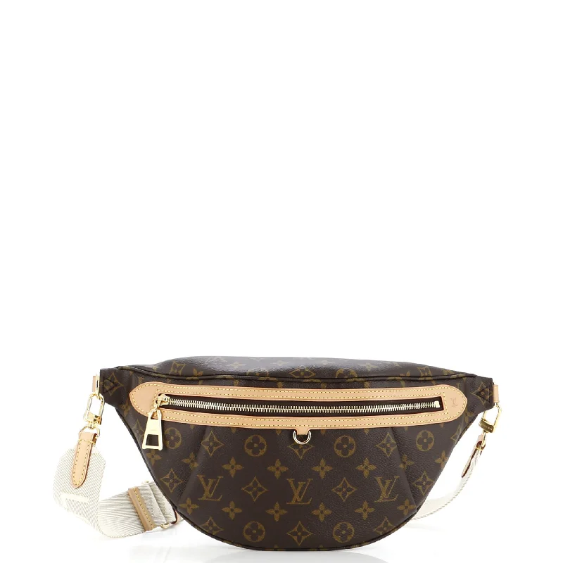 Louis Vuitton backpacks with a hidden back pocket for securityHigh Rise Bum Bag Monogram Canvas