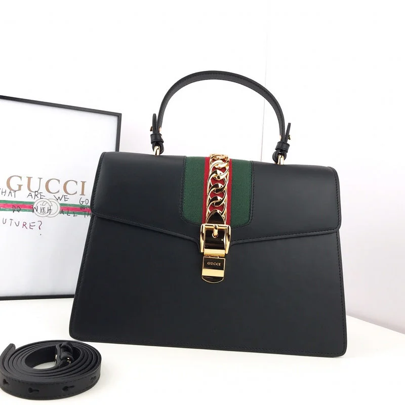 Women Gucci bags with a front - zip pocket for small itemsWF - Gucci Bags - 2480