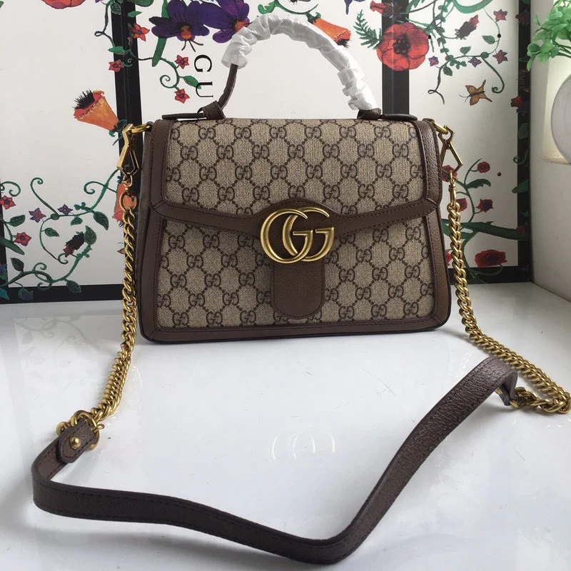 Women Gucci Sylvie bags with a crystal - embellished web stripeGucci Bags -  Luxury Bags  1430