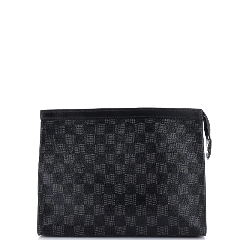 Medium - sized Louis Vuitton tote bags for work and shoppingPochette Voyage Damier Graphite MM