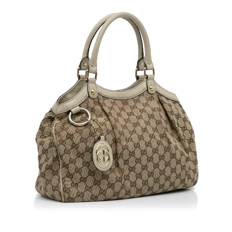 Ladies Gucci Dionysus bags with a detachable shoulder strapGucci GG Canvas Sukey Tote (PPkJyj)