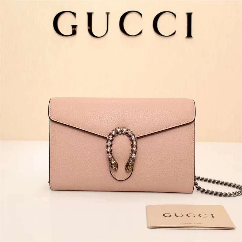 Women Gucci Sylvie bags with a crystal - embellished web stripeBC - GUCCI BAG - 569