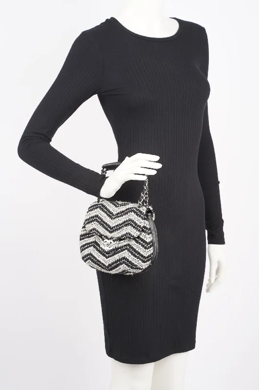 Chanel bags with classic and elegant designsChanel Womens Chevron Tweed Multi