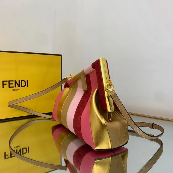 Fendi Peekaboo bags with a classic two - compartment design for organized storageFendi Luxury Bag - FED - 232