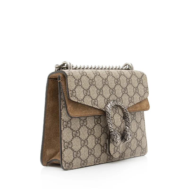 Ladies Gucci shoulder bags with a wide - width strapGucci GG Supreme Dionysus Mini Bag (23015)