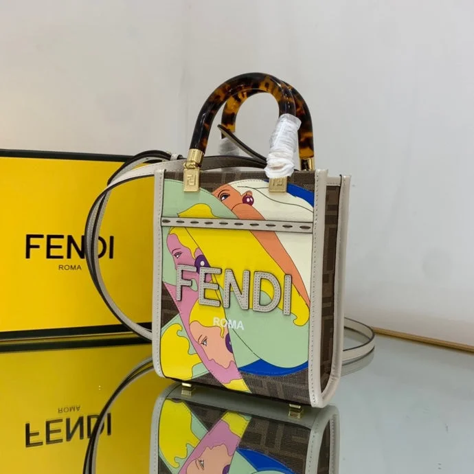 Fendi Baguette bags featuring the iconic FF logo plaque for a branded lookFendi Luxury Bag - FED - 236