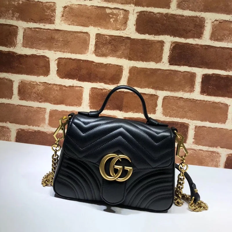 Ladies Gucci shoulder bags with a wide - width strapWF - Gucci Bags - 3188