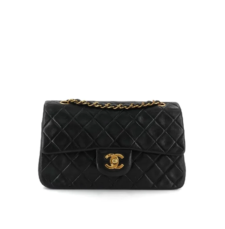 Chanel bags as wedding day accessoriesVintage Classic Small Double Flap Bag in Black