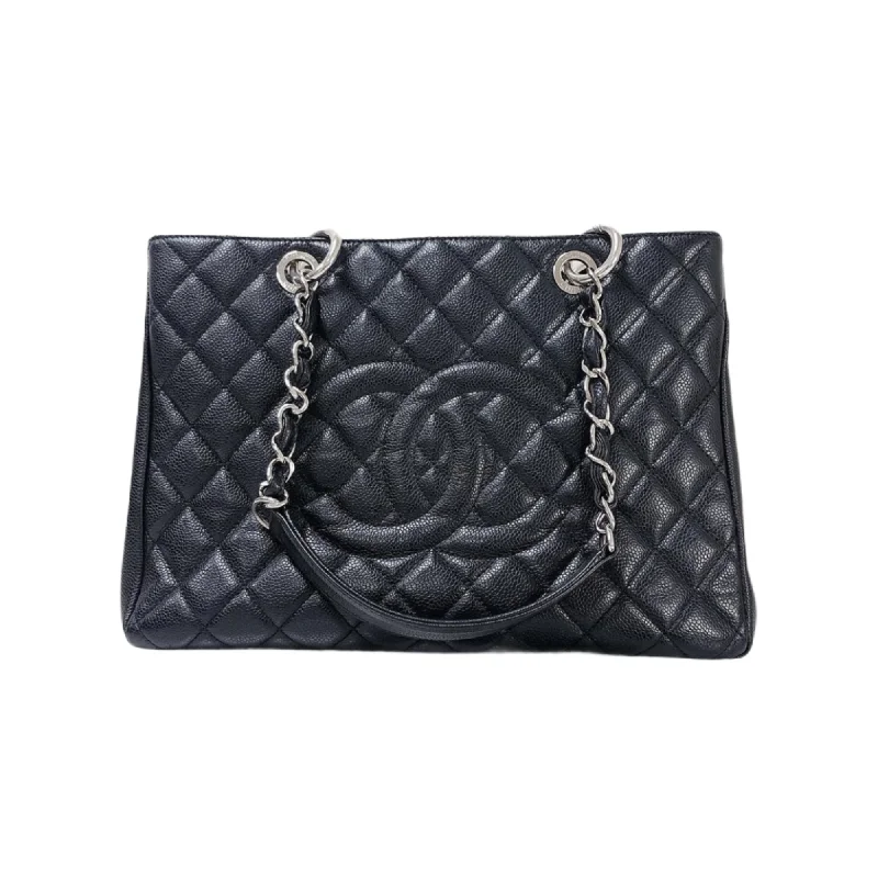 Chanel bags for a polished and professional appearanceGrand Shopping Tote Black