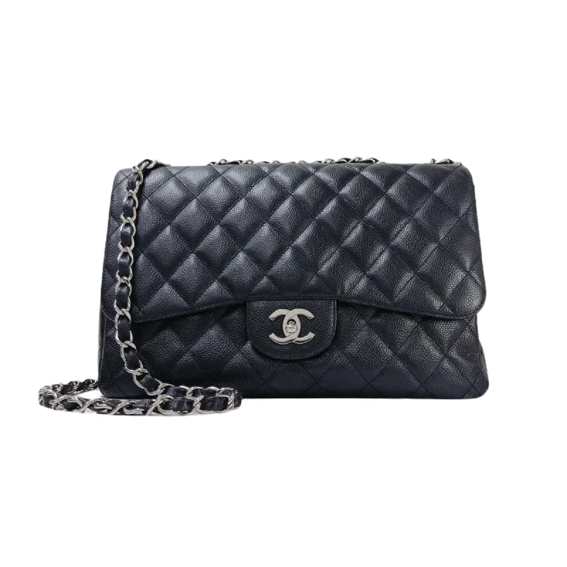 Chanel bags that pair perfectly with any outfitClassic Jumbo Single Flap Black SHW