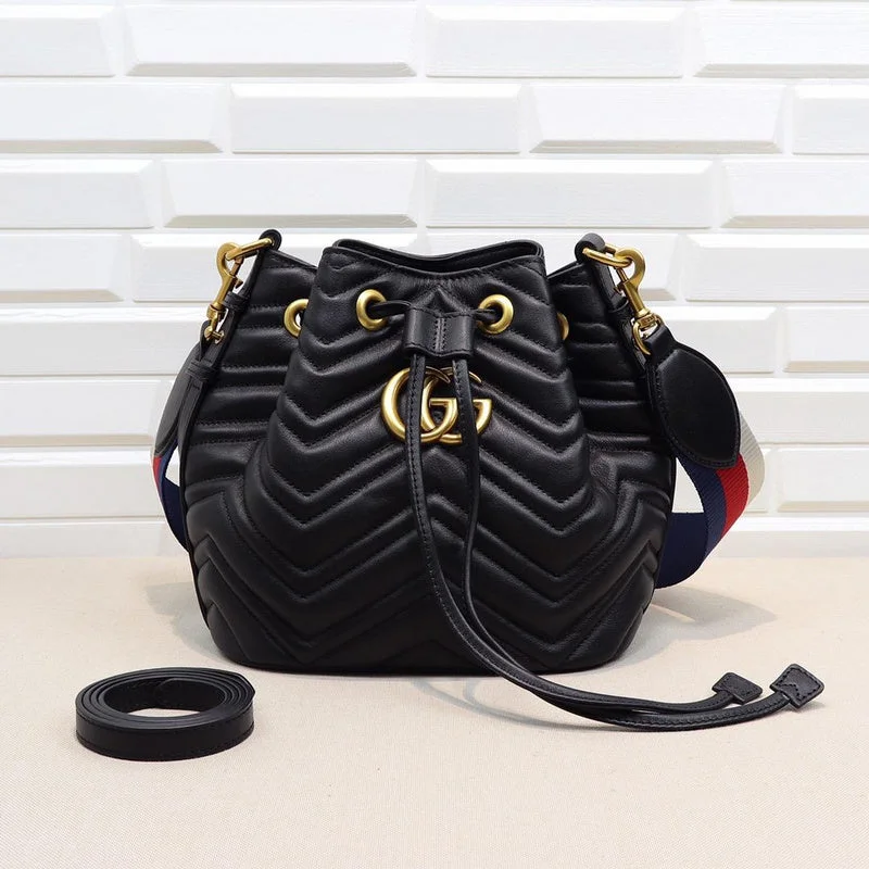 Gucci Marmont bags for women with a contrast - colored interiorBC - GUCCI BAG - 903