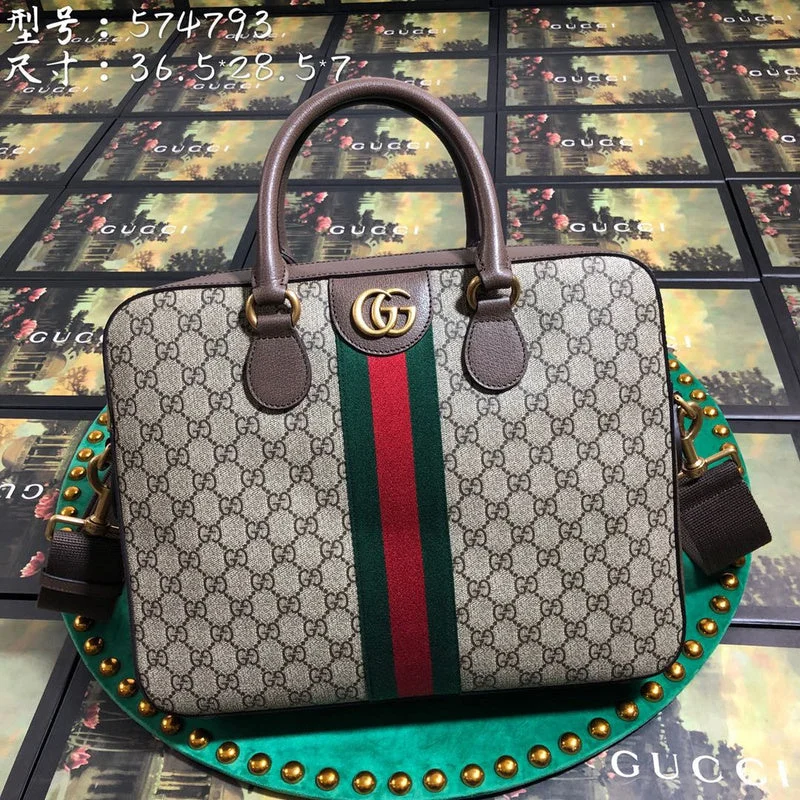 Women Gucci bags with a front - zip pocket for small itemsWF - Gucci Bags - 2472