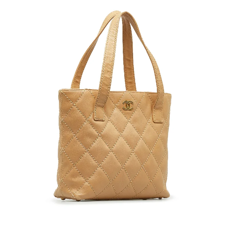 Chanel bags with the perfect balance of luxury and functionalityCHANEL CC Wild Stitch Handbag