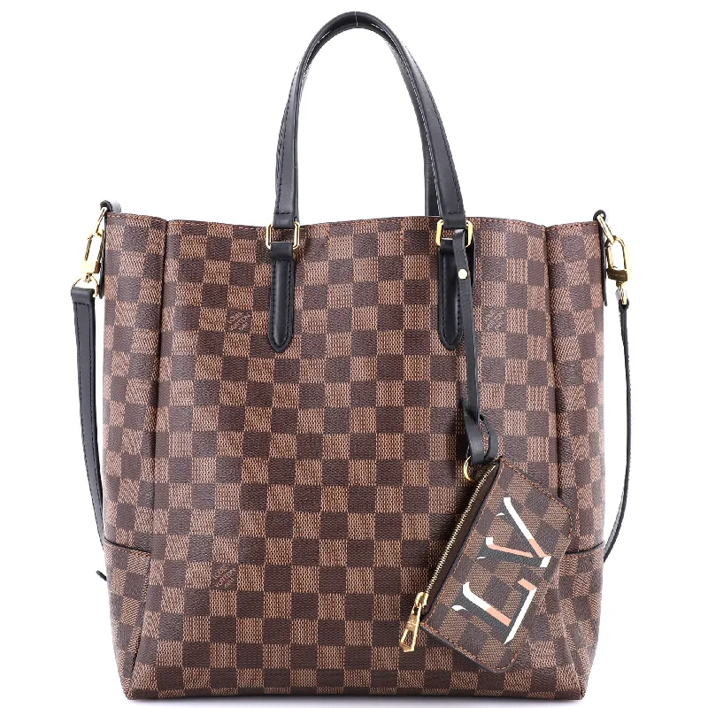 Louis Vuitton Twist bags with a crystal - embellished LV - turnlockBelmont Tote Damier MM