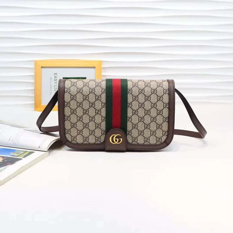 Women Gucci bags with a zip - around closure for securityBC - GUCCI BAG - 907