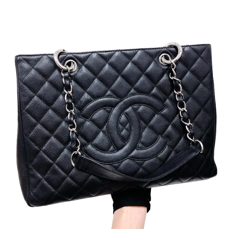 Chanel bags in luxury boutiques worldwideGST Caviar Tote Bag Black SHW