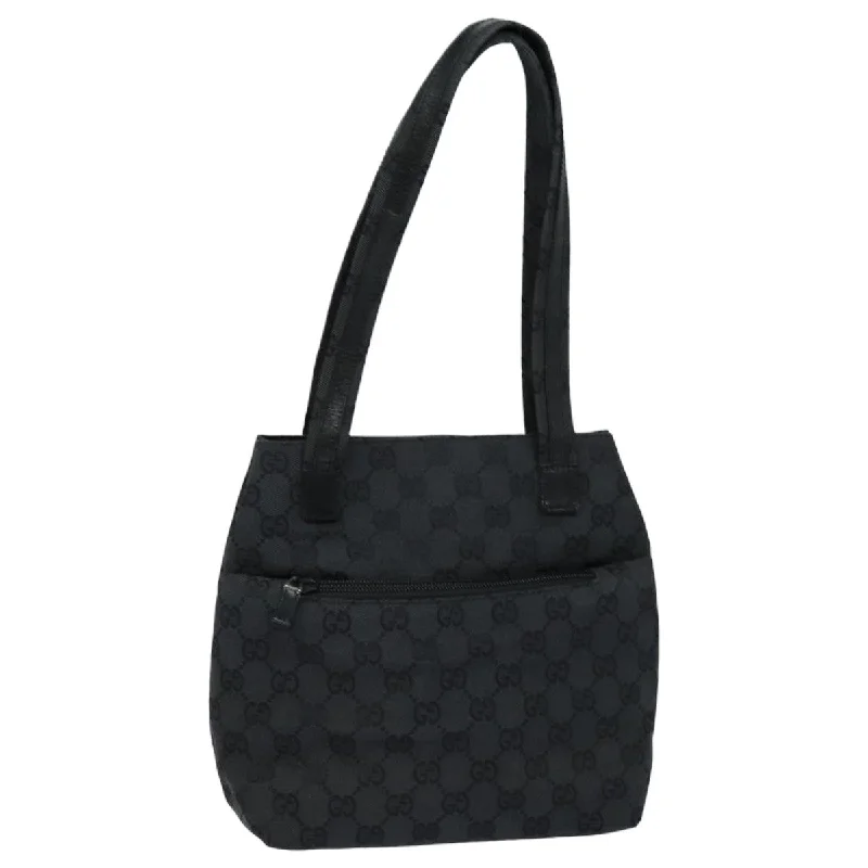 Women Gucci tote bags in GG Supreme canvas for a branded feelGUCCI GG Canvas Shoulder Bag Black 002 1075 ep4835