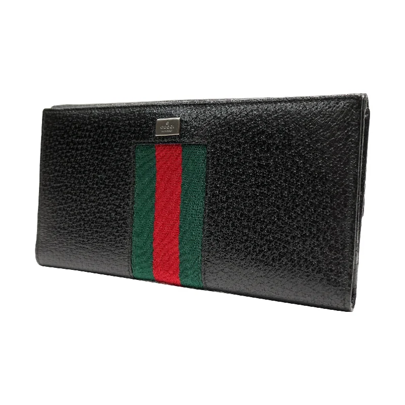 Gucci Marmont bags for women with a snakeskin - effect panelGucci long wallet bi-fold for men brand logo sherry line with coin purse pigskin silver metal fittings black