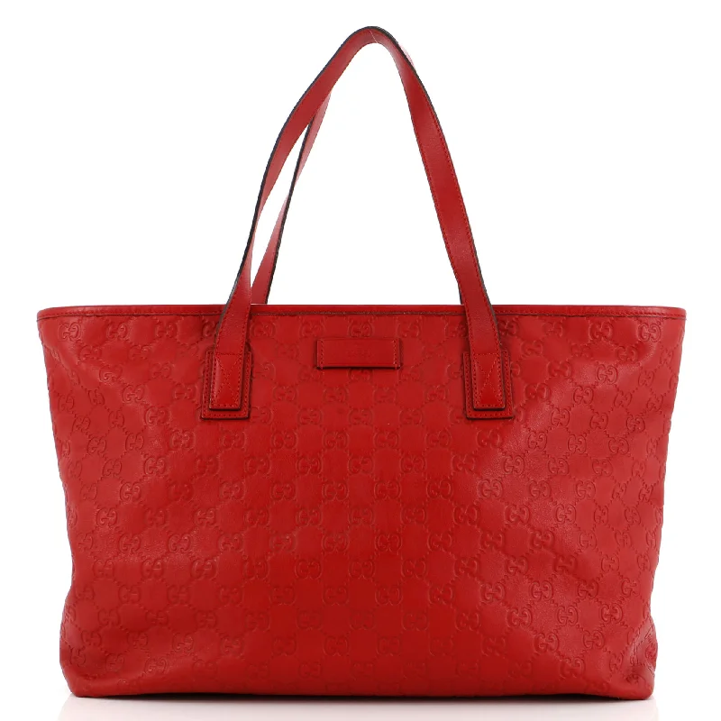 Small - sized Women Gucci shoulder bags for evening outingsPlus Tote Guccissima Leather Medium