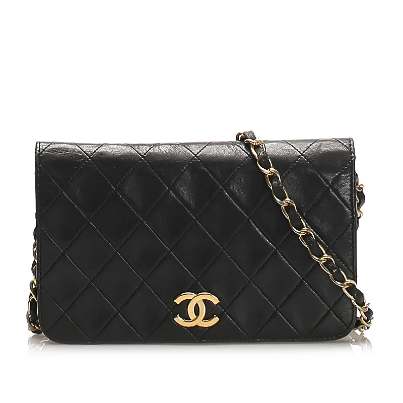 Chanel bags for the minimalist fashionCC Timeless Lambskin Leather Flap Bag Black