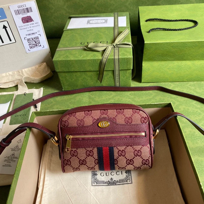 Women Gucci bags with a magnetic snap closure for easy accessBC - GUCCI BAGS - 2100