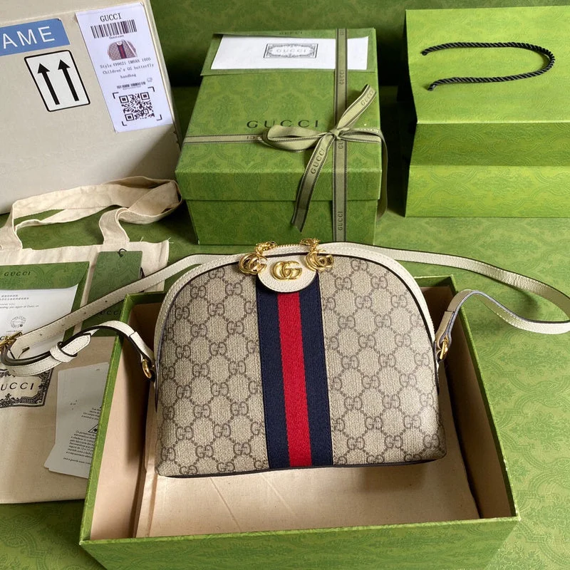 Women Gucci Sylvie bags with a monogram - embossed leatherBC - GUCCI BAGS - 2105