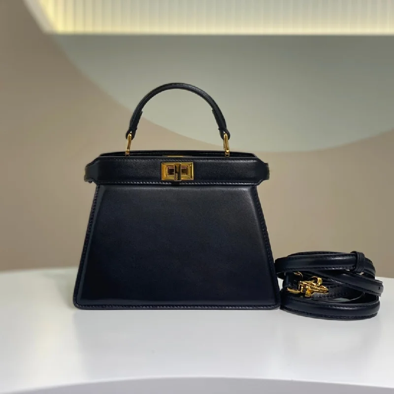 Fendi handbags with a glow - in - the - dark FF logo for a fun and unique featureFendi Luxury Bag - FED - 208