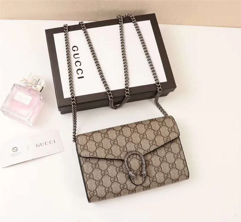 Women Gucci bags with a front - zip pocket for small itemsBC - GUCCI BAG - 571