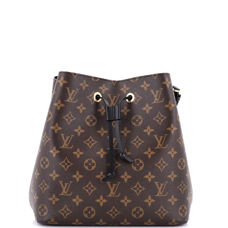 Louis Vuitton handbags with a metal - framed clasp for durabilityNeoNoe Handbag Monogram Canvas MM