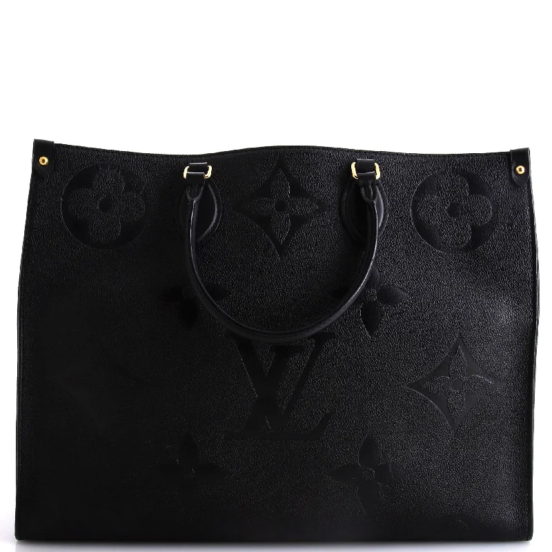 Louis Vuitton Twist bags with a snakeskin - effect panel for a bold lookOnTheGo Tote Monogram Empreinte Giant GM