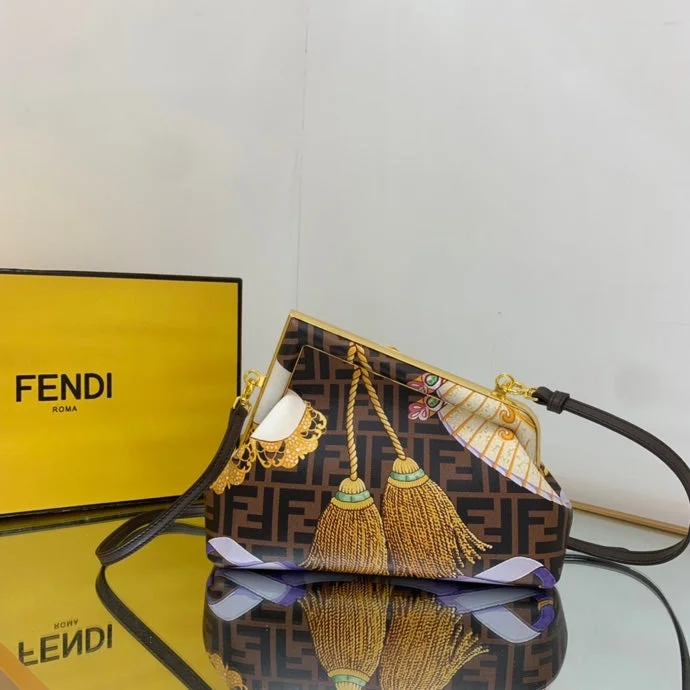 Fendi Baguette bags with a glitter - infused leather surface for a glamorous and sparkly lookFendi Luxury Bag - FED - 223