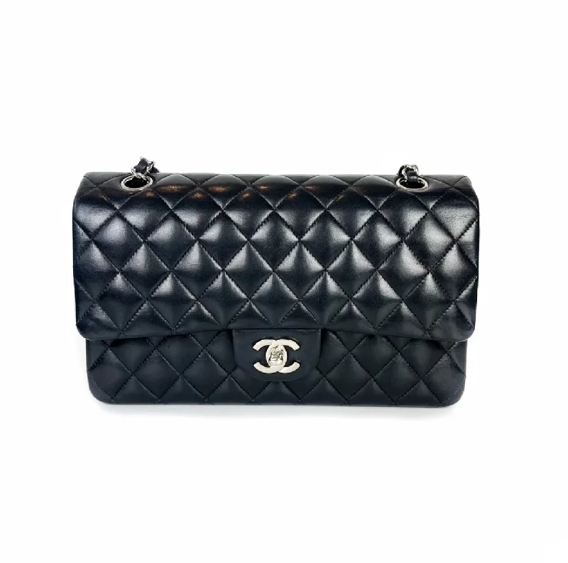 Chanel bags for women who love timeless fashionClassic Flap Medium Lambskin Black SHW