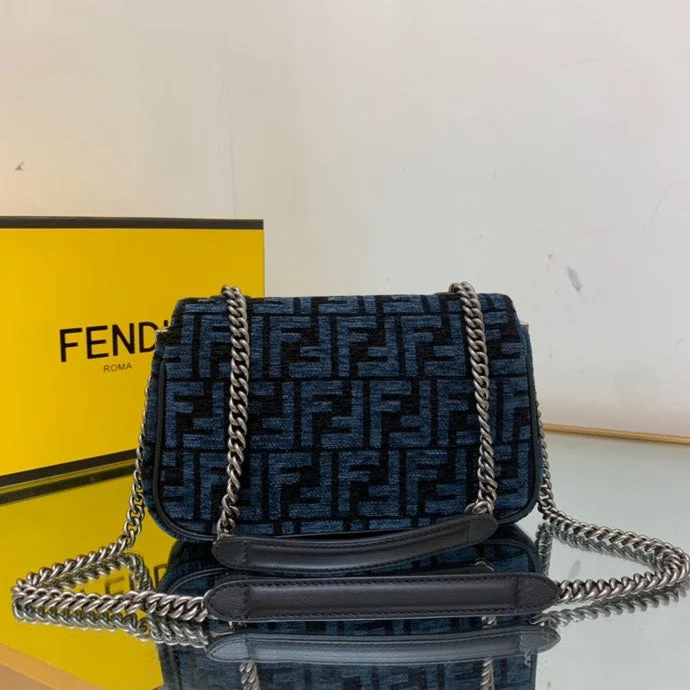 Fendi bags with a touch - screen - friendly pocket for using devices without taking them outFendi Luxury Bag - FED - 097