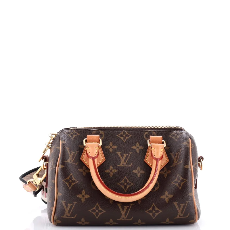 Louis Vuitton handbags with a metal - framed clasp for durabilitySpeedy Bandouliere Bag Monogram Canvas 20