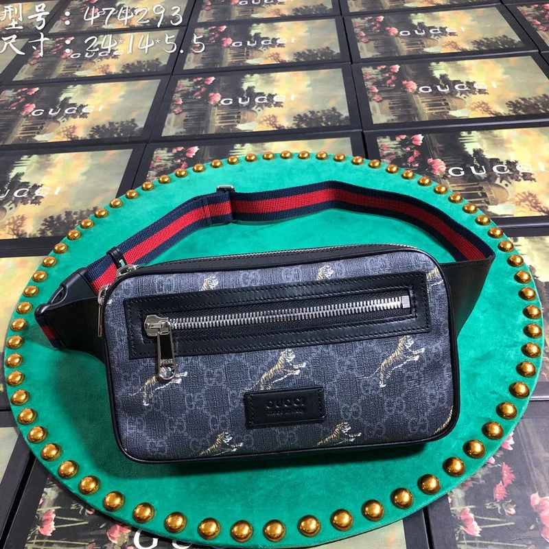 Women Gucci Sylvie bags with a crystal - embellished web stripeWF - Gucci Bags - 2460