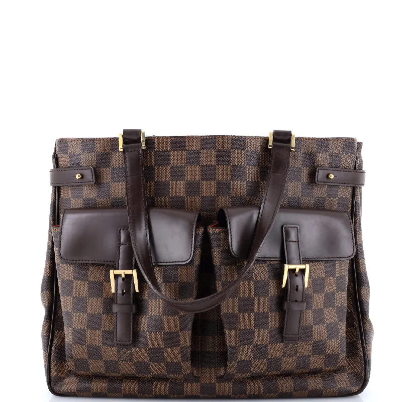 Louis Vuitton bags with a front - zip pocket for small items like keysUzes Handbag Damier