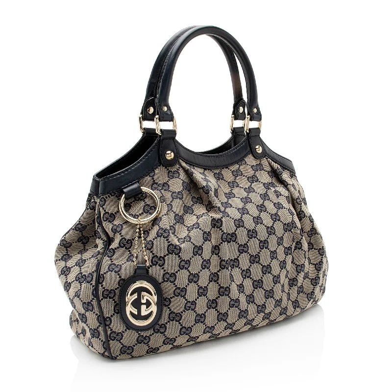 Gucci Marmont bags for women with quilted leather exteriorsGucci GG Canvas Sukey Medium Tote (Bw59AB)