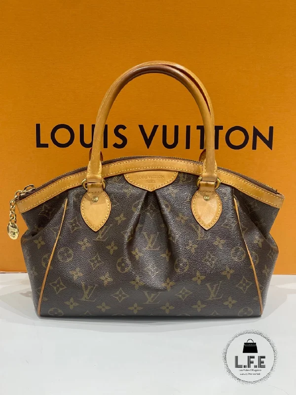 Louis Vuitton bags with a detachable mobile phone holder for convenienceLouis Vuitton - Sac Canvas Tivoli PM